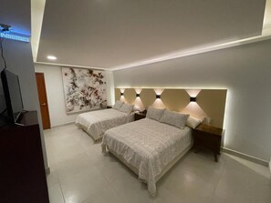 标准房, 2 张双人床 | 免费 WiFi