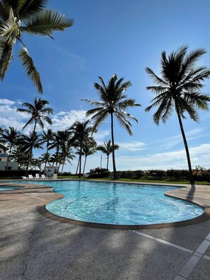 Outdoor pool - Apartamento Arenas del Edén, Same Club Casablanca (Tonchigüe)
