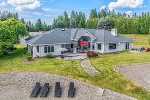 Exterior - River Front Home - Private Beach (Post Falls)