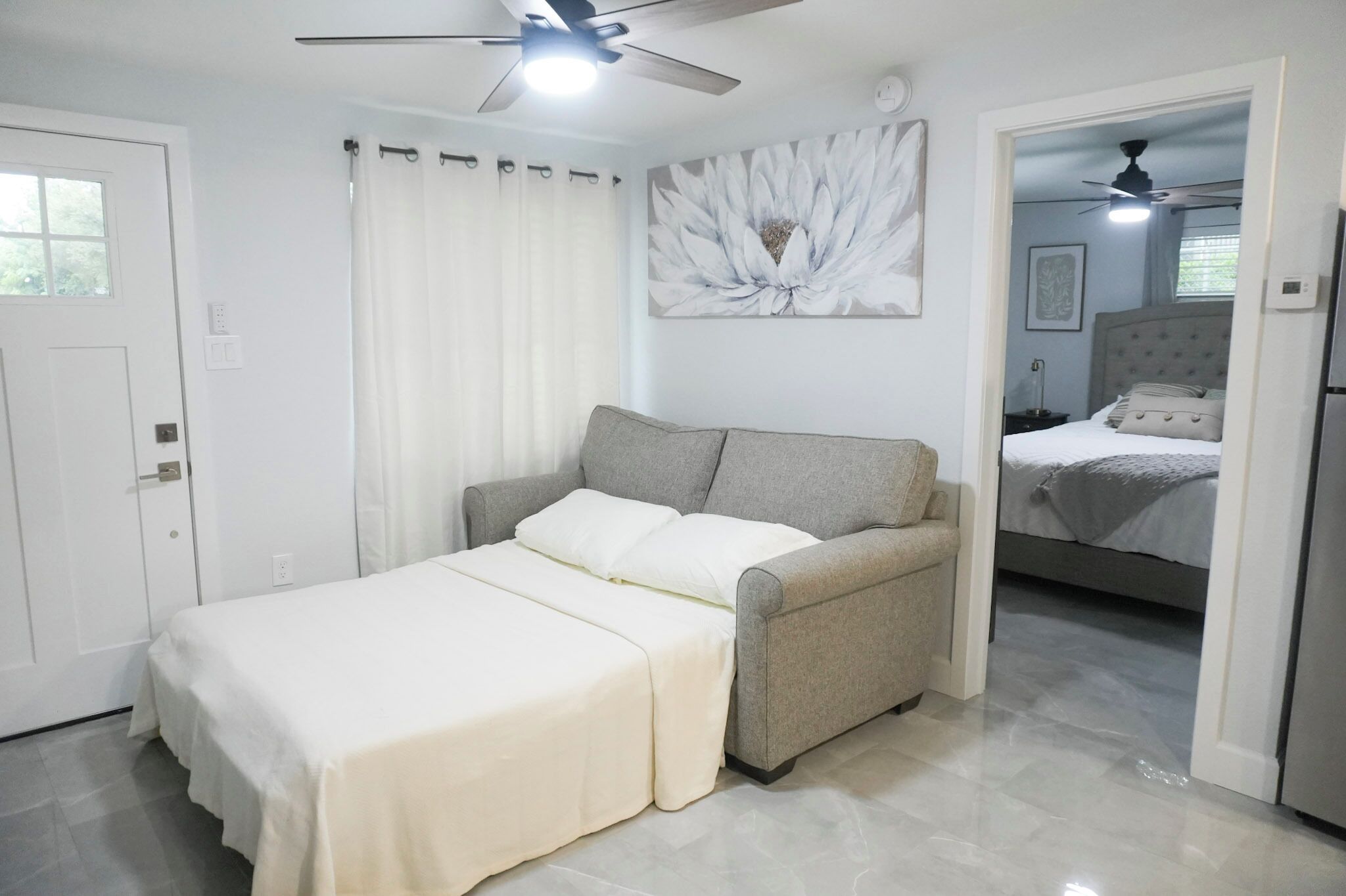 1 室のベッドルーム、アイロン / アイロン台、WiFi、ベッドシーツ