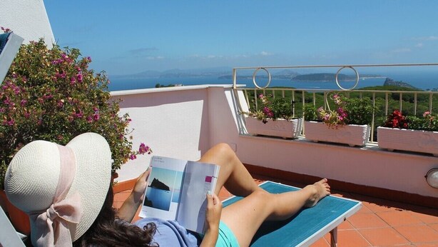 Property grounds - Villa La Favola Suite Ischia Terrace with view (Barano D'ischia)