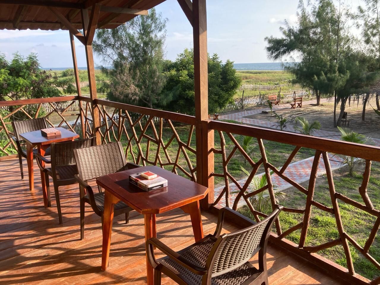 Cabaña básica | Balcón