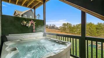 Idromassaggio all'aperto