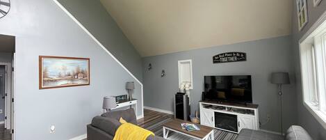 Älytelevisio, takka