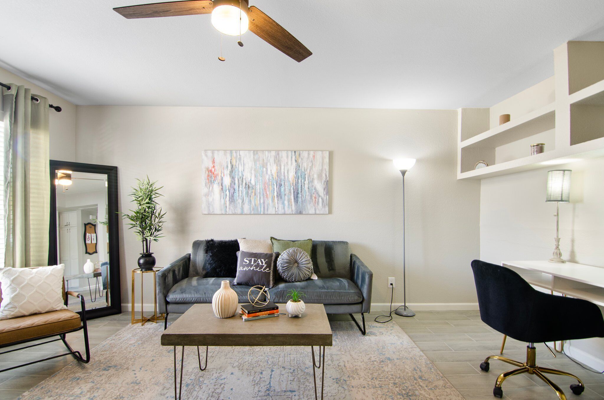 Área de sala de estar