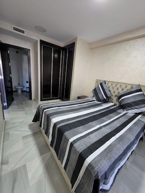 2 habitaciones, wifi y ropa de cama