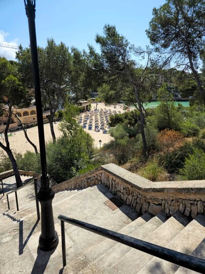 Ferienwohnung in Strandnähe mit Grosser Terrasse und Panoramablick Cala Santanyi