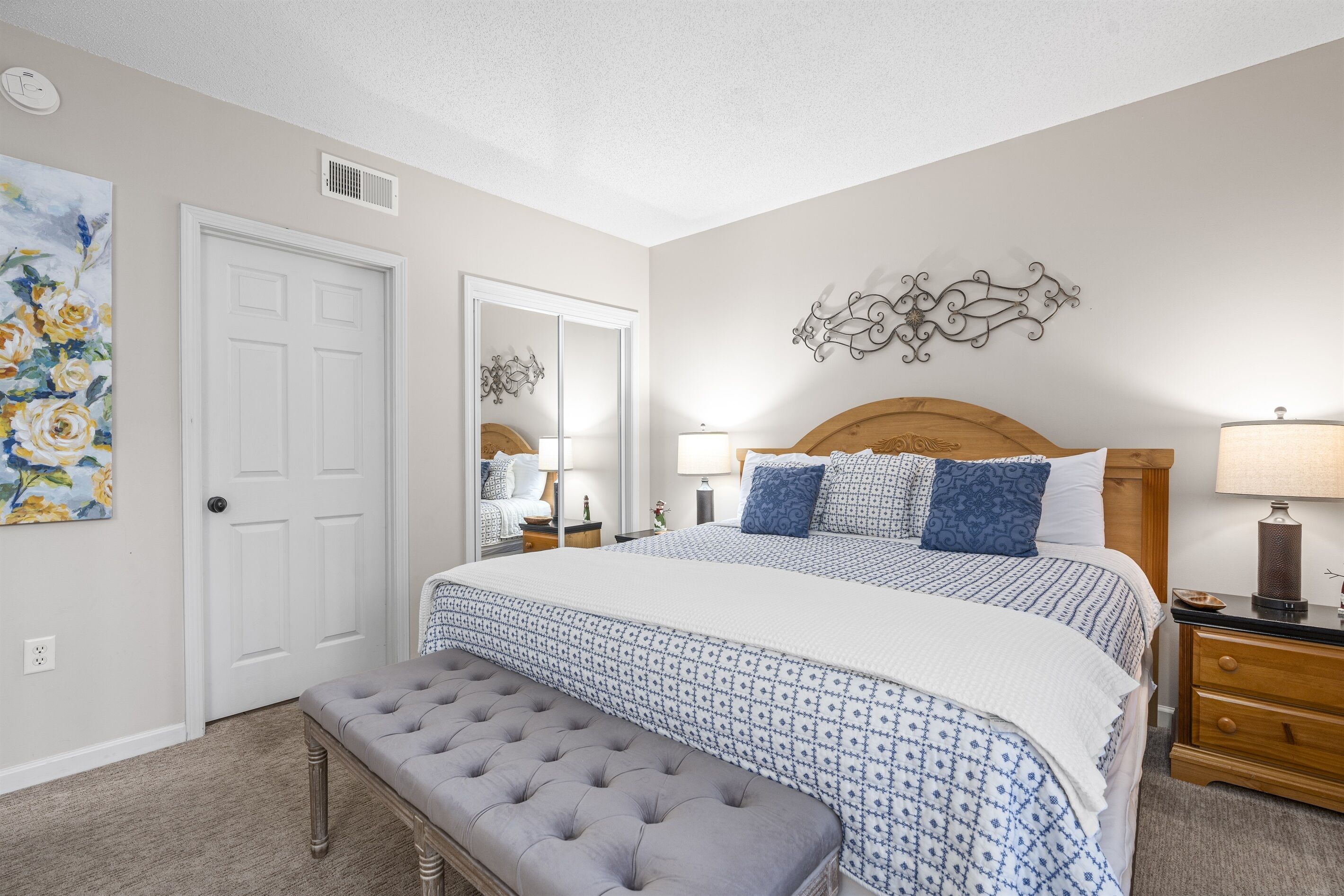 3 bedrooms, iron/ironing board, travel crib, free WiFi