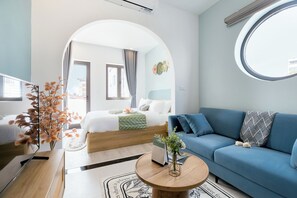 Blackout drapes, soundproofing, iron/ironing board, free WiFi - Crescendo Boutique Studio  (Hanoi)