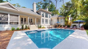 Pool - Large Sprawling Home Very Close to the Beach and Activities! (Hilton Head)
