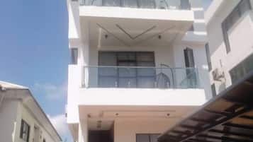 Fassade der Unterkunft