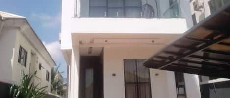 Fassade der Unterkunft