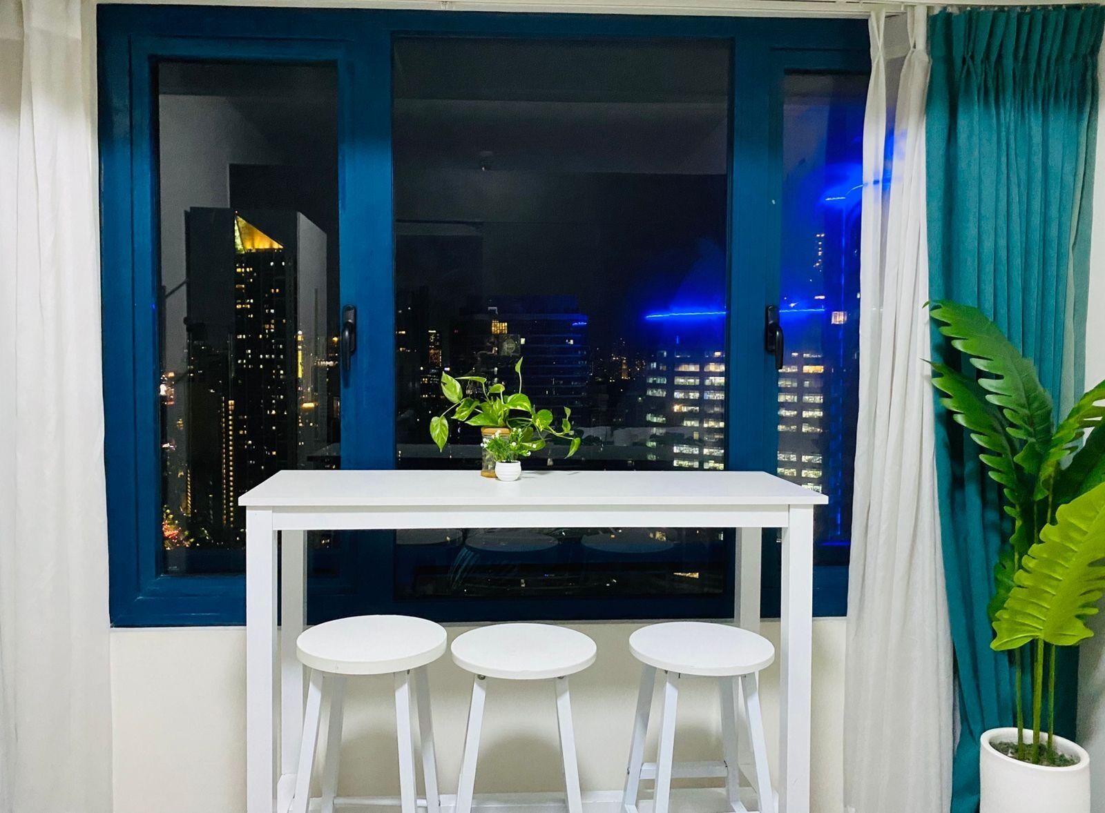 1 bedroom, desk, laptop workspace, iron/ironing board