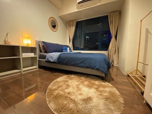Comfort Apartment, 1 Queen Bed with Sofa bed, Kitchen, City View | 1 bedroom, desk, iron/ironing board, free WiFi