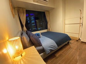 1 bedroom, desk, laptop workspace, iron/ironing board - SMDC Air Residences Makati (Makati)
