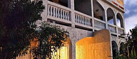 Façade de l’hébergement