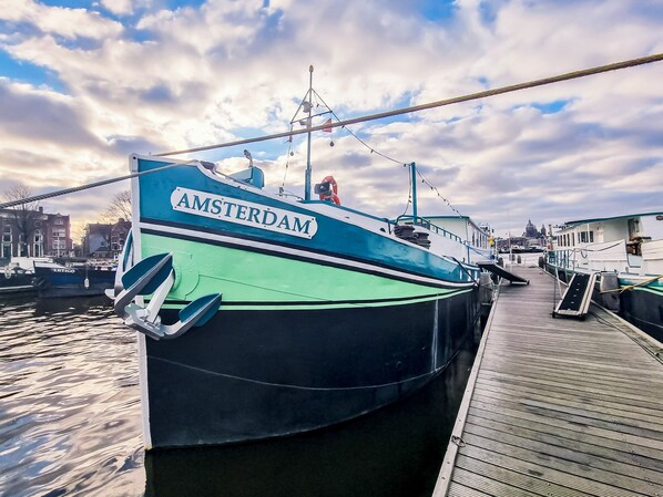 Majoituspaikan julkisivu