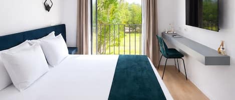 스탠다드룸 | 저자극성 침구, 필로우탑 침대, 객실 내 금고, 책상