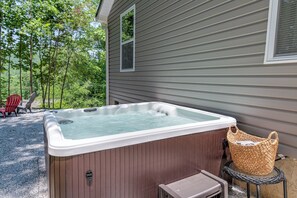 Bain à remous extérieur