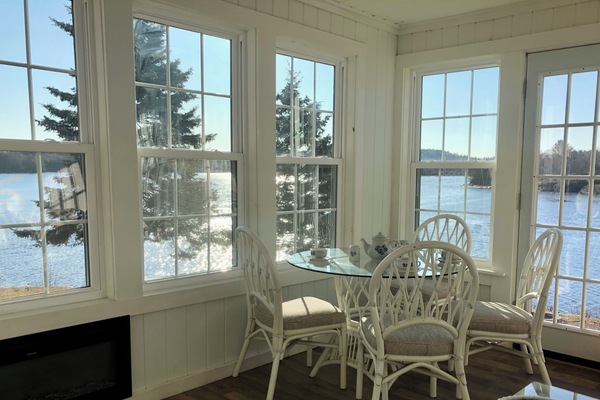 Perfect place to enjoy your breakfast, read or just admire the amazing view.