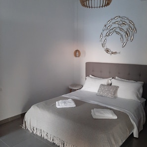 1 makuuhuone, silitysrauta/-lauta, ilmainen Wi-Fi, vuodevaatteet