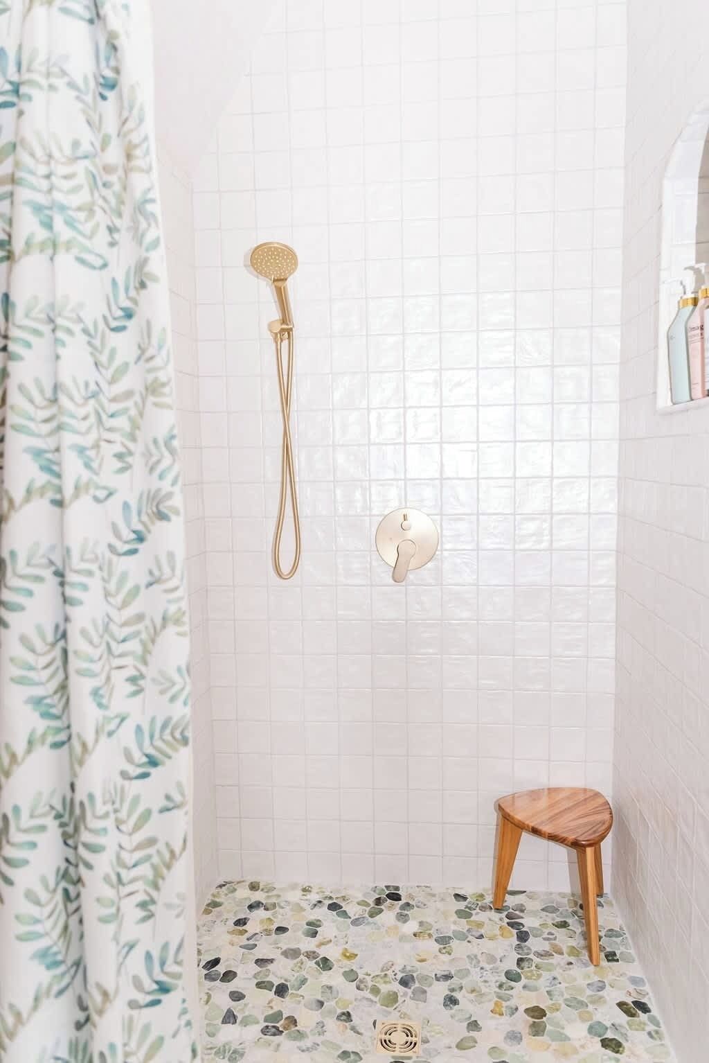 Shower, eco-friendly toiletries, hair dryer, towels