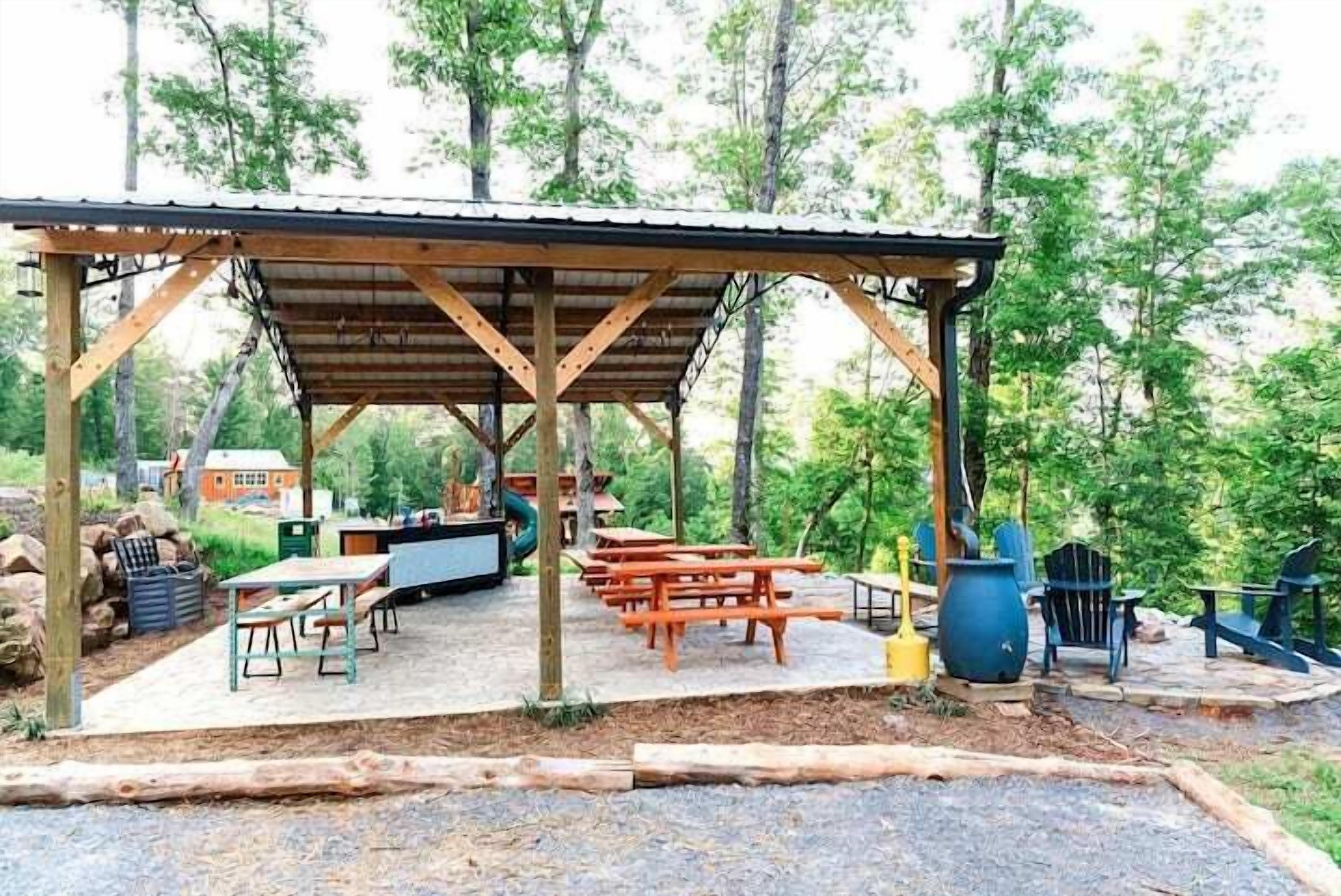 Opções para refeição ao ar livre