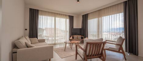 Superior-Apartment | Wohnbereich