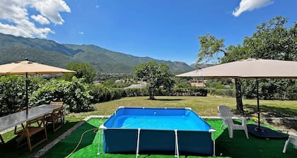 Panoramic home with fenced in yard in the heart of Val Comino, Atina, Italy