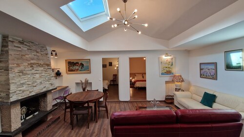 Appartement hyper centre ville de chateau Thierry vue sur la Marne