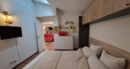 Appartement hyper centre ville de chateau Thierry vue sur la Marne