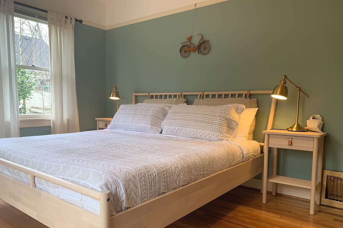 Comfort kamer | Lakens van Egyptisch katoen, luxe beddengoed, donzen dekbedden