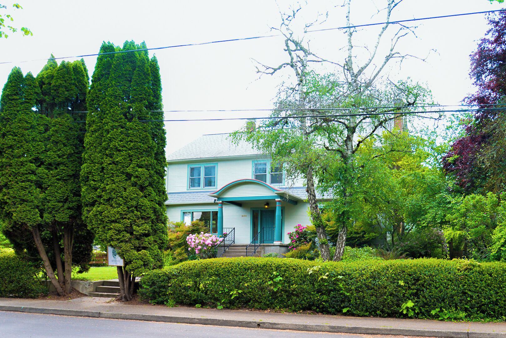 Fachada de la propiedad