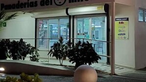 A bakery named "Panaderias del Milenio" with a modern facade and large windows. - Villa ático beach house,pool,wifi,Netflix,backyard (Salinas)