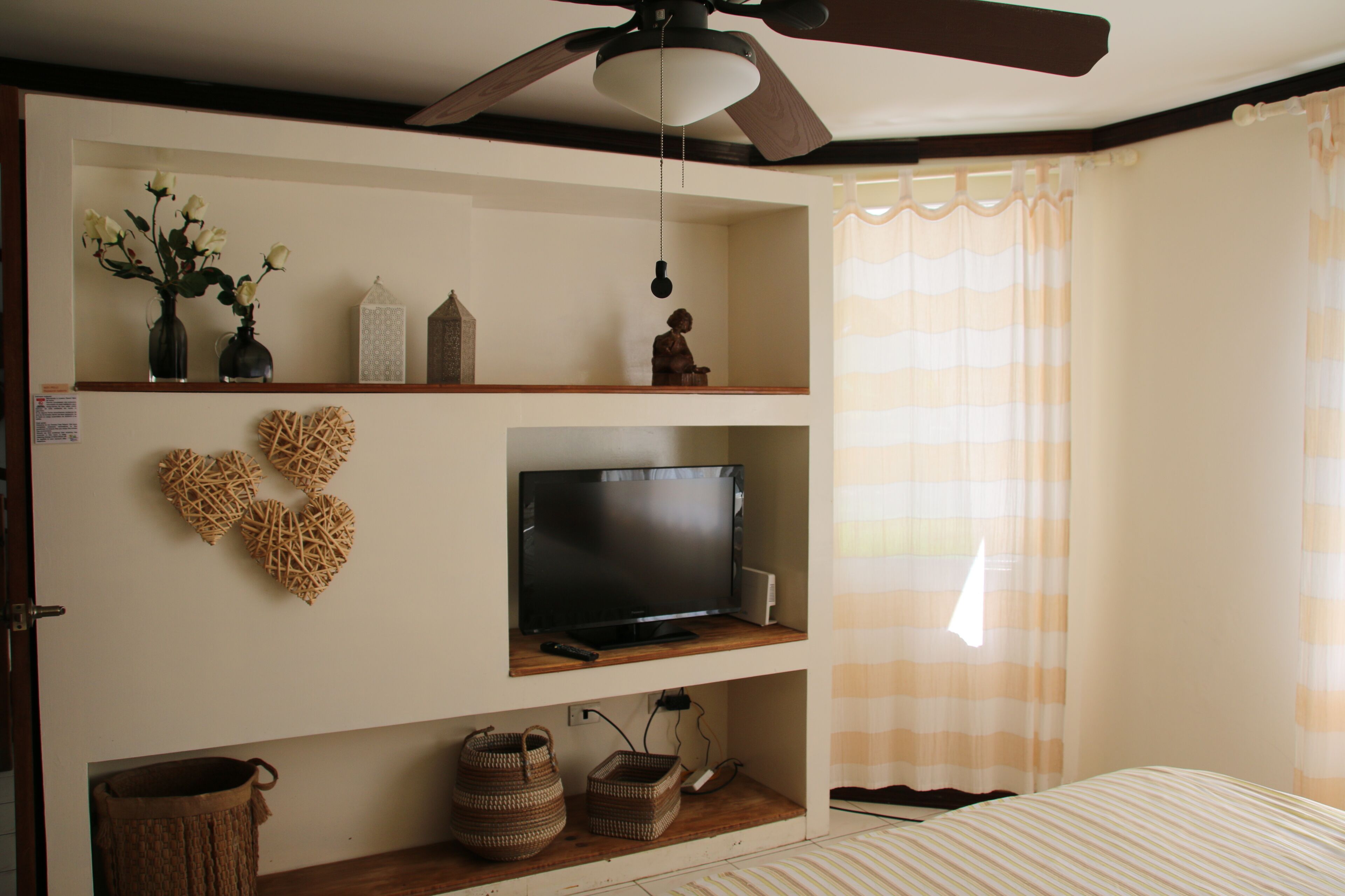 2 bedrooms, iron/ironing board, travel crib, WiFi