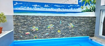 Hermosa Villa 3 cuartos 3.5 baños piscina privada a 5 min de hermosas playas