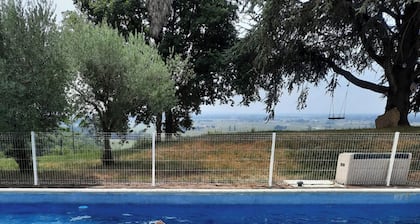 Charming gîte with view, private spa and swimming pool