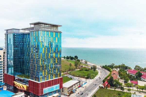 Fassade der Unterkunft