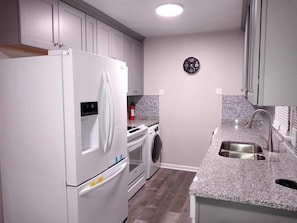 Fridge, microwave, oven, stovetop - FRESHLY RENOVATED 2 BEDROOM DUPLEX (Chesapeake)