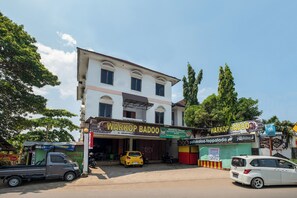 Voorkant van accommodatie