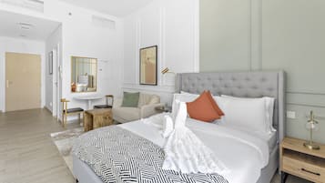 Belgravia 3 A118 | Roupas de cama premium, cofres nos quartos, individualmente mobiliados