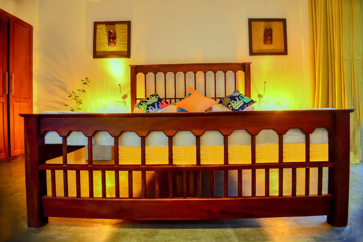 1 habitación y ropa de cama