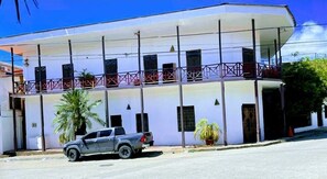 Façade de l’hébergement