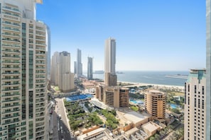 Appartement Deluxe | Vue depuis le balcon
