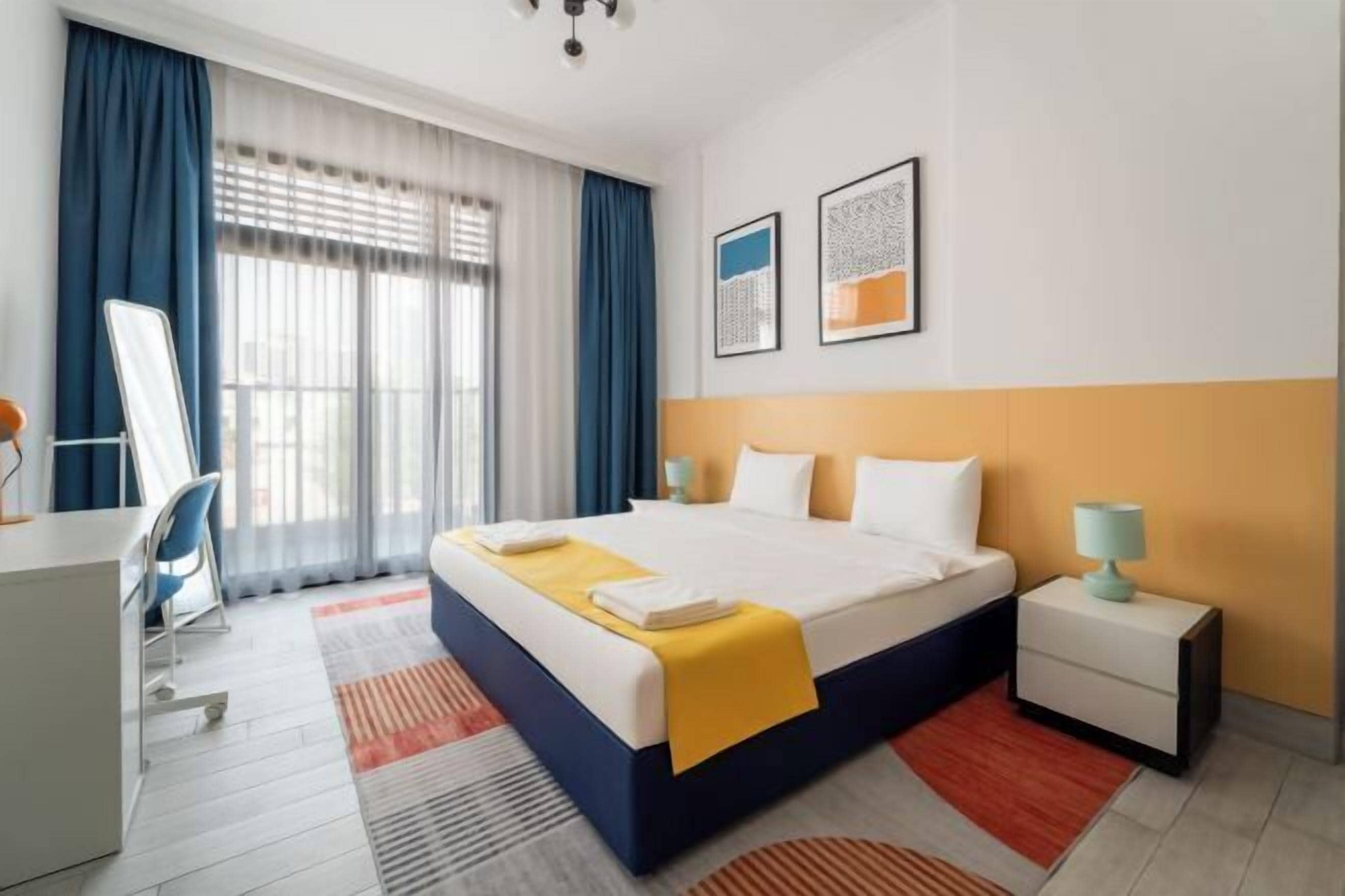 In-room safe, desk, laptop workspace, blackout curtains