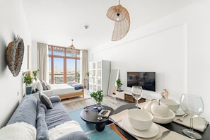 Design Studio | Living area - Silkhaus Palm Views East, The Palm Jumeirah Dubai (Dubai)