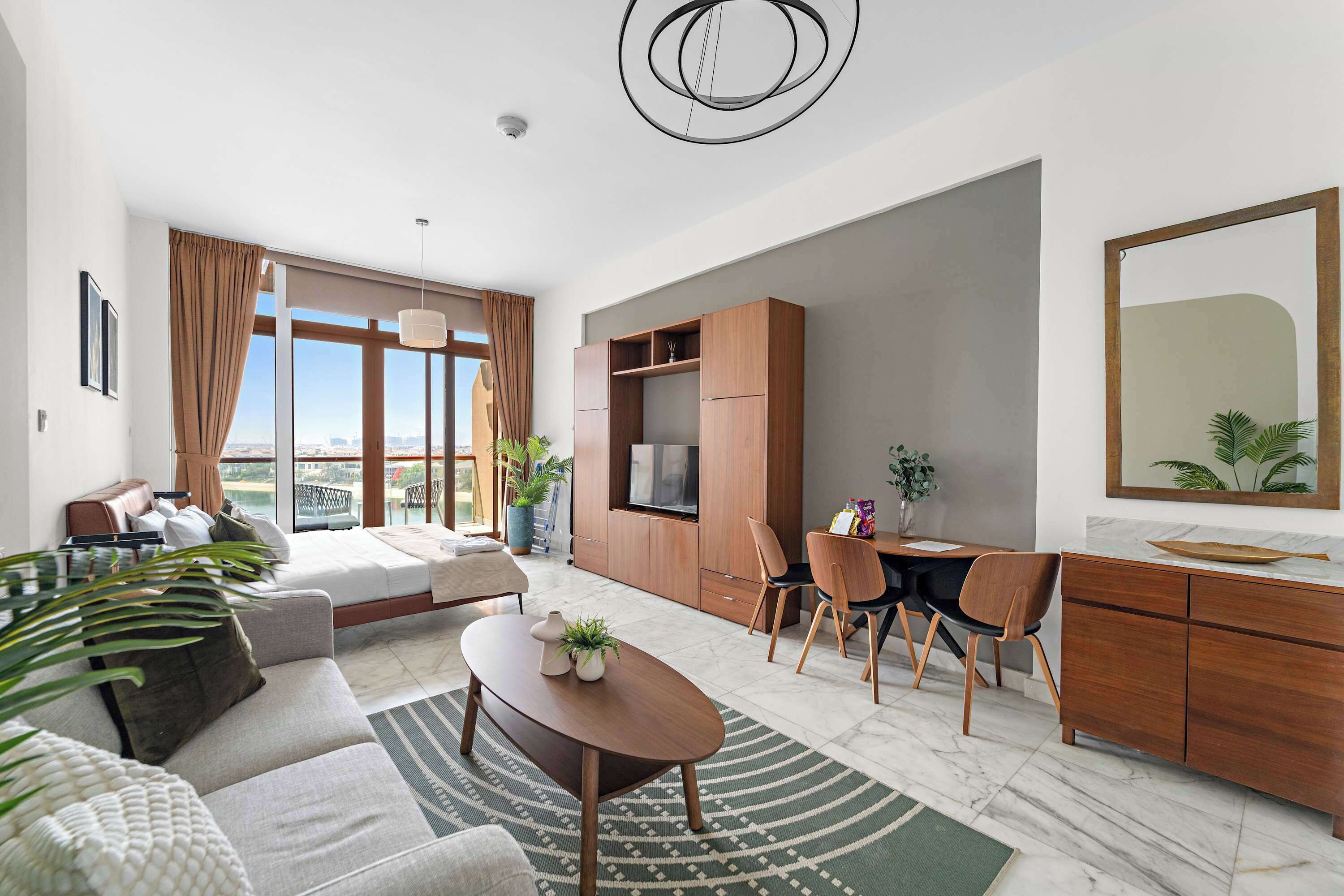 Gallery Studio | Living area | 50-inch Smart TV with digital channels