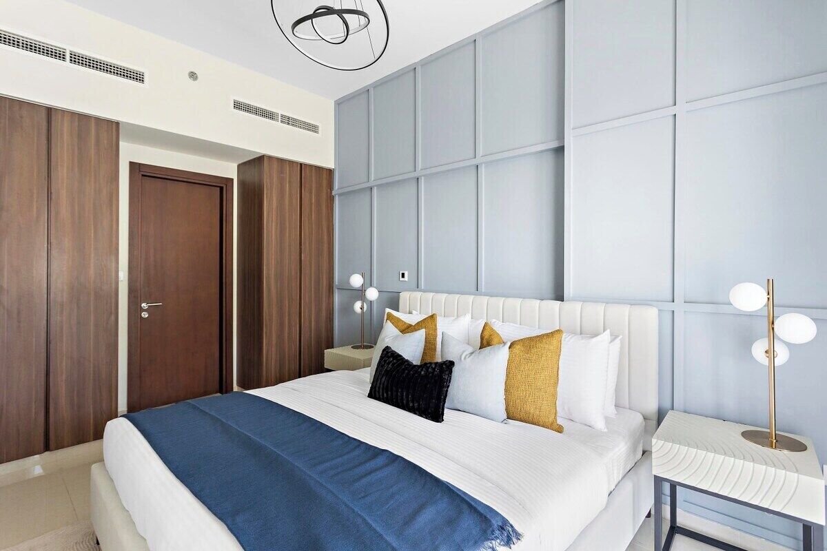 Panoramic Apartment | Egyptian cotton sheets, premium bedding, memory-foam beds, in-room safe