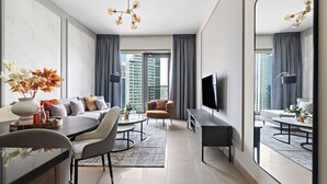 Business Apartment | Interior - Silkhaus Sparkle, Dubai Marina (Dubai)