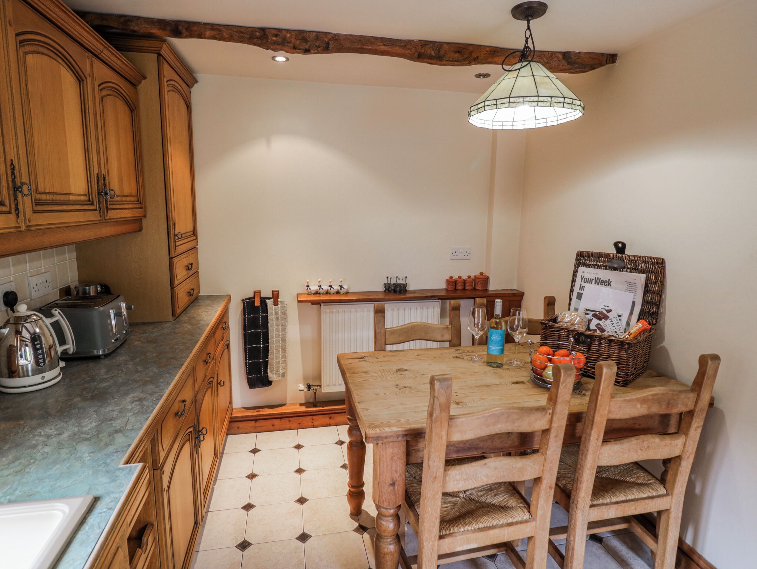 Cottage | Dapur pribadi | Lemari es, mesin pencuci piring, ketel listrik, dan pemanggang roti